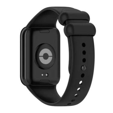 Imagem de Pulseira Compatível Com Smartwatch Xiaomi Mi Band 8 Pro - Poolsy, Pret