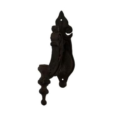 Imagem de Suporte Lampião Sitio Fazenda Ferro Fundido Grande 27x45cm - FUNDIÇÃO 