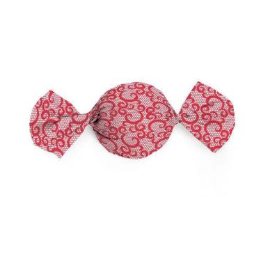 Imagem de Papel Trufa 14,5x15,5cm - Renda Vermelha - 100 unidades - Cromus - Cro