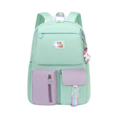 Imagem de Mochila Feminina Grande Resistente Impermeável Reforçada 2024 Creche -