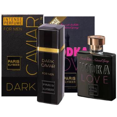 Imagem de Kit Dark Caviar e Vodka Love - Paris Elysees - Paris Elysses