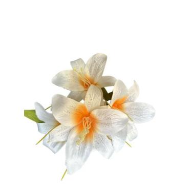 Imagem de Kit De 5 Buquês Cores Novas De Lírio Artificial Com 5 Flores - LM, Bra