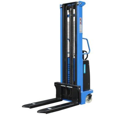 Imagem de Empilhadeira Semi-Elétrica 1.5T 3.5m - Garfo 1150mm - TEMSE15351 - Tan