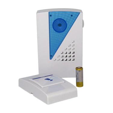 Imagem de Campainha Residencial Wireless Sem Fio Resistente Água Wifi - HM