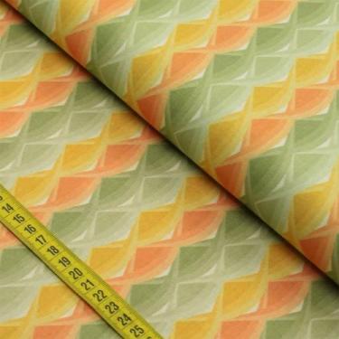 Imagem de Tecido Estampado para Patchwork - Apricot : Geométrico (0,50x1,40) - F
