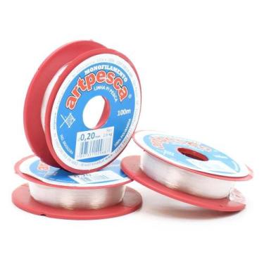 Imagem de Linha de Nylon para Pesca 0,20mm - 100 metros - Artpesca