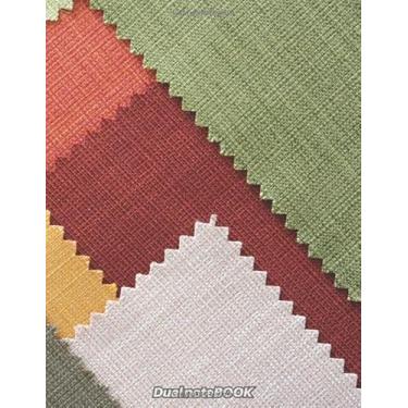 Imagem de Dual noteBOOK: dotted and lined journal with alternating pages | sketchbook for jotting down notes, drawing, sketching, doodling, illustration, ... Ruled + 60 dotted) | matte cover | Patchwork