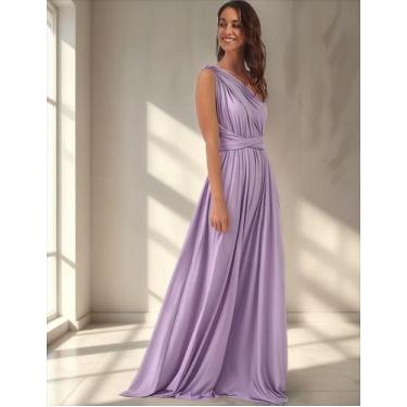 Imagem de Vestido Madrinhas Longo Varias Formas De Uso Multiformas - Casual Dres