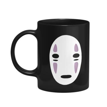 Imagem de Caneca Geek - No face sem rosto - 325ml cerâmica - preta