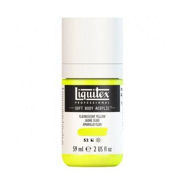 Imagem de Tinta acrílica Liquitex Soft Body 59ml S2 Fluorescent Yellow