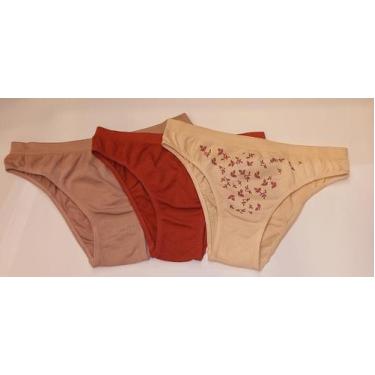 Imagem de Kit 3 Calcinhas Sortidas Tanga Em Microfibra Trifi - Trifil , P, Poesi