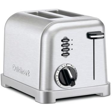 Imagem de Cuisinart CPT-160P1 Classic Metal 2-Slice Toaster, escovado inoxidável