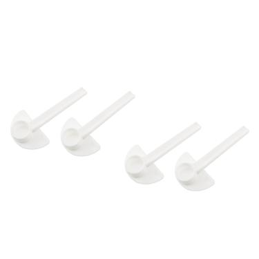 Imagem de Pro Bamboo Kitchen 4 peças acessório de tampa de bebedor de abelha opaco uma peça alimentador de porta de ninho calibre 2,8 cm pequeno alimentador de bico de pato para codorna e pintinho bebedor