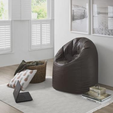 Imagem de Puff Fofão 72cmx115cmx80cm Corino Espresso Móveis Marrom