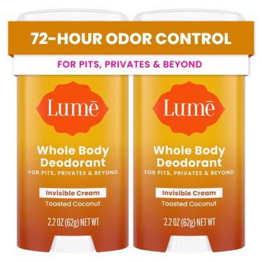 Imagem de Desodorante Lume Whole Body Invisible Cream Stick 65mL x2