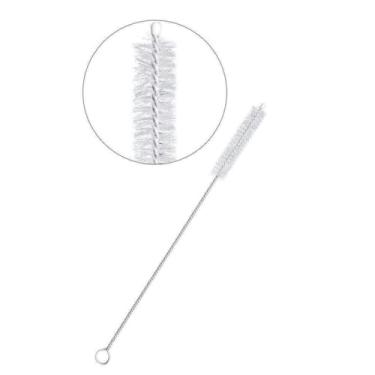 Imagem de Escova Flexível Limpeza Canudo Inox Ecológico 6PCS