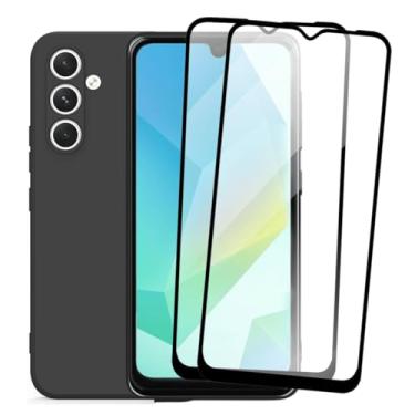 Imagem de Kit Capa Capinha Aveludada e 2 Películas de Vidro 3D Compatível Samsung Galaxy A16- SMART E CASE