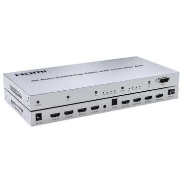 Imagem de Controlador HDMI 4x4 para Videowall Comutação Automática 4K - Penton