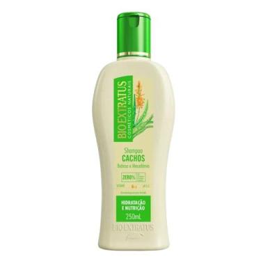 Imagem de Shampoo para Cabelo Cacheado Babosa e Macadâmia Cachos Bio Extratus 25