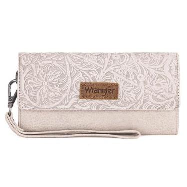 Imagem de Carteira Montana West Wrangler Phone Wristlet Bege WG196-W056BG