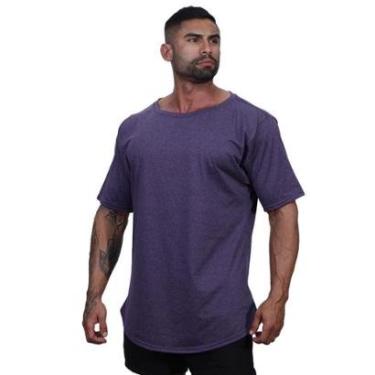 Imagem de Camiseta Morcegão Masculina MXD Conceito Lisa Sem Estampa Multicolorida-Masculino