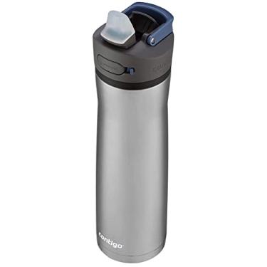 Imagem de Contigo Ashland Chill 2.0, 680 g, garrafa de água de aço inoxidável com tampa AUTOSPOUT, aço/milho azul