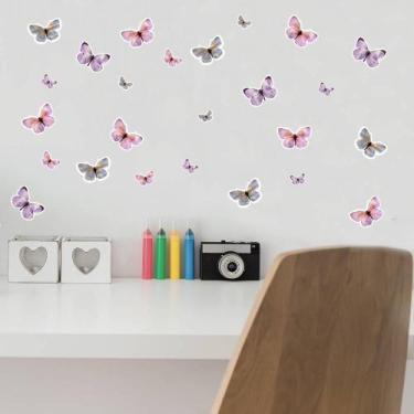 Imagem de Adesivo Destacável Borboletas - TaColado.