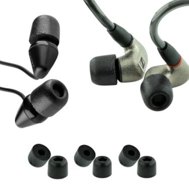 Imagem de Comply Pontas auriculares de substituição da série Foam 200 para Bang, Olufsen, Sennheiser, Axil, MEE Audio, KZ, Bose e mais, grande, 3 pares, conforto máximo, ajuste inabalável, TechDefender, ponta