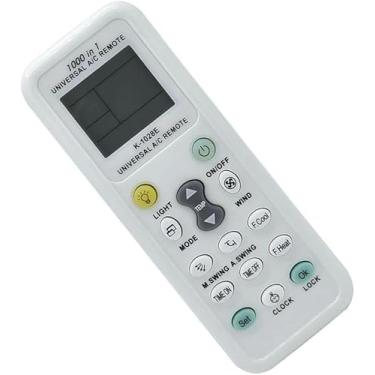 Imagem de Controle Remoto Universal para Ar-Condicionado – Compatível com Todas as Marcas e Modelos, Tela LCD, Fácil de Programar, Funções Completas