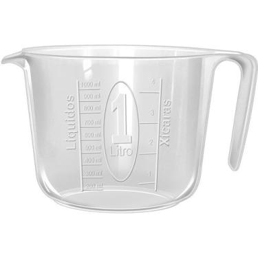 Imagem de Jarra Medidora C/ Alça 1 Litro - Injetemp