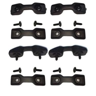 Imagem de Kit 08 Gancho Da Caçamba Strada 46539160 Com Parafusos - fiat