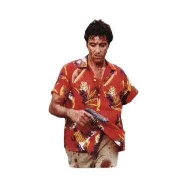 Imagem de Tony Montana Scarface Movie Poster Pintura Em Tela Arte De Parede Para