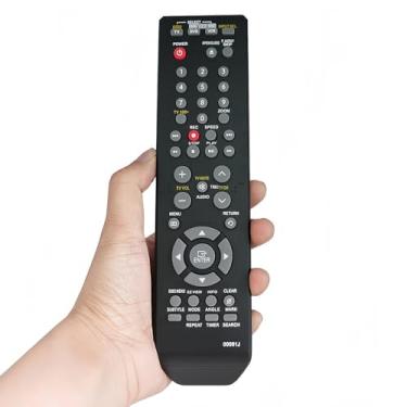 Imagem de Controle remoto de substituição compatível com Samsung DVD-VR320 DVD-VR345 DVD-V3300 DVD-V6600 VCR/DVD Player