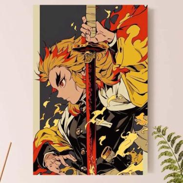 Imagem de Placa Quadro Decorativo - Kimets.u no Ya.iba - Kyo.juro Ren.goku (Rengoku_01)