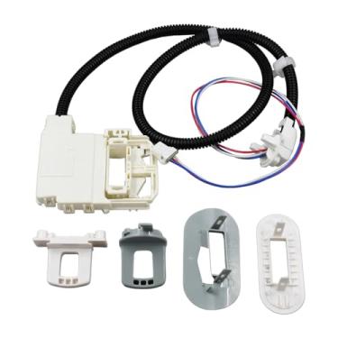 Imagem de Molloparts 290D3070P002 Conjunto de interruptor de trava de tampa de lavadora de roupas WH08X32697 compatível com máquina de lavar roupa GE HotPoint GTW220ACK3WW GTW220ACK4WW GTW460ASJ1WW GTW460ASJ2WW