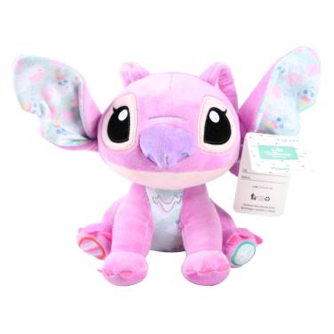 Imagem de Pelúcia 20Cm Stitch Angel Disney Rosa