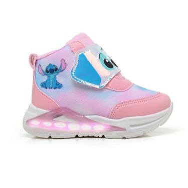 Imagem de Tênis Infantil de LED Lilo e Stitch Meninas com Luz Premium - The Feet