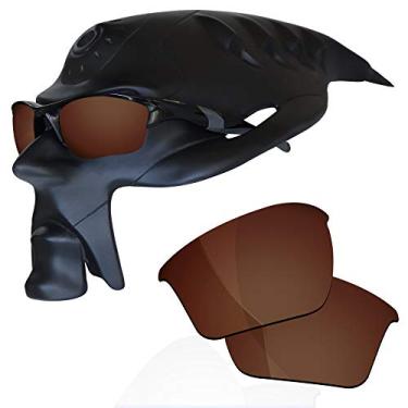 Imagem de RockShell Lentes polarizadas de substituição para óculos de sol Oakley Half Jacket 2.0 XL OO9154, Marrom mogno - Geekpolar, One Size