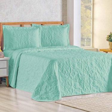 Imagem de Cobre Leito Queen Bouti Mavie Floral 180 Fios 3 Peças - Tifany - Casa 