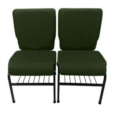 Imagem de 02 Cadeiras Para Igrejas C/ Porta Biblía E Porta Cálice Cor predominan