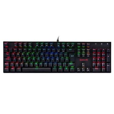 Imagem de Teclado Mecanico Redragon Mitra Swicth Brown K551 Abnt2 Rgb