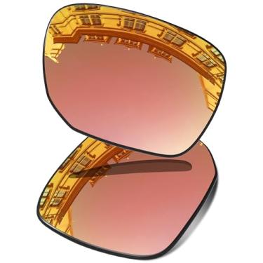 Imagem de Vonxyz Lentes de reposição para óculos de sol Oakley Ejector OO4142 - pêssego dourado polarizado