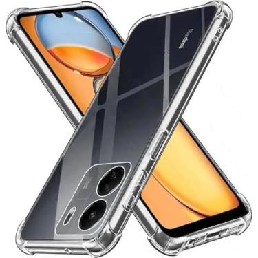 Imagem de [GL CASES] Capa 13C Capinha Redmi 13C Slim Clear Anti Impacto Reforçada Silicone Transparente Case xiaomi redmi 13c Flexível Anti Choque Encaixe Preciso Com Proteção Para Câmera e Tela