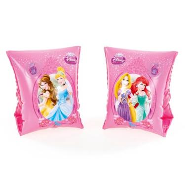 Imagem de Bestway, Boia De Braço Infantil Princesas com Válvulas de Segurança 100% PVC, Rosa