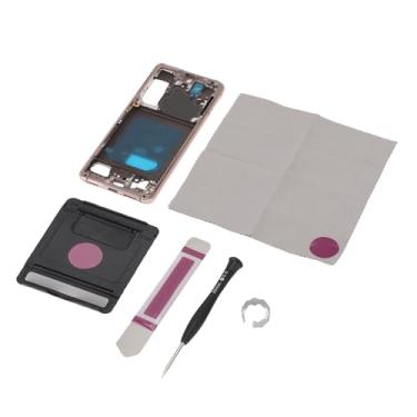 Imagem de Moldura de telefone, número de telefone metálico de longa vida útil para substituição (ouro rosa)