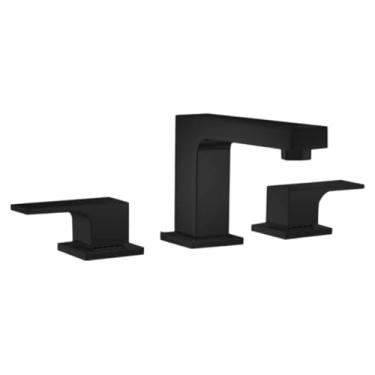 Imagem de Misturador de mesa bica baixa para lavatório Unic, Black Matte, Deca, 1875.BL90.MT
