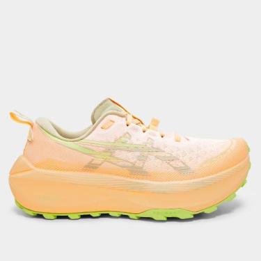 Imagem de Tênis Asics Trabuco Max 4 Masculino, Creme, Verde, 40