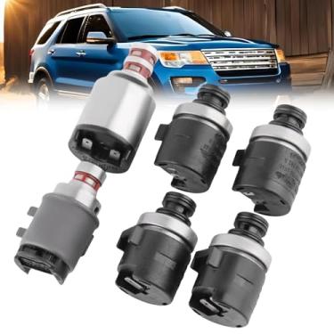 Imagem de Knetegd Kit de solenoide de transmissão 4R44E 4R55E 5R44E 5R55E para Ford Ranger, para Explorer Sport Trac, para Explorer, para Aerostar, para Mazda B2300 B2500 B4000