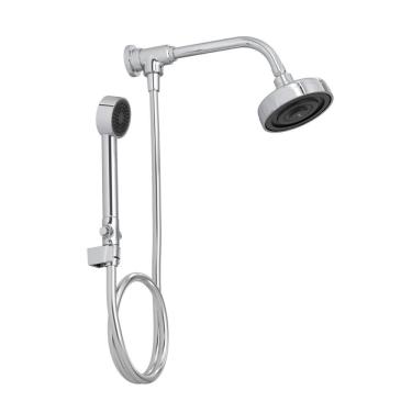 Imagem de Chuveiro Deca Acqua Plus com Desviador Universal Redondo de Parede Cromado