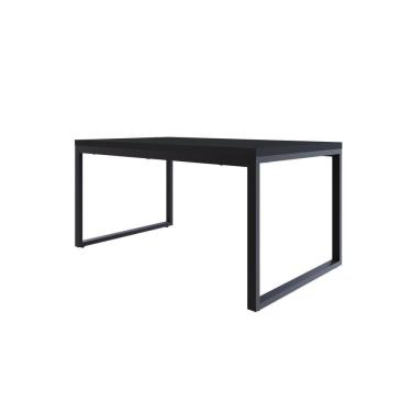 Imagem de Mesa De Jantar Yon 160 X 90 X 76 Cm Preto Tx/ Preto Tx/